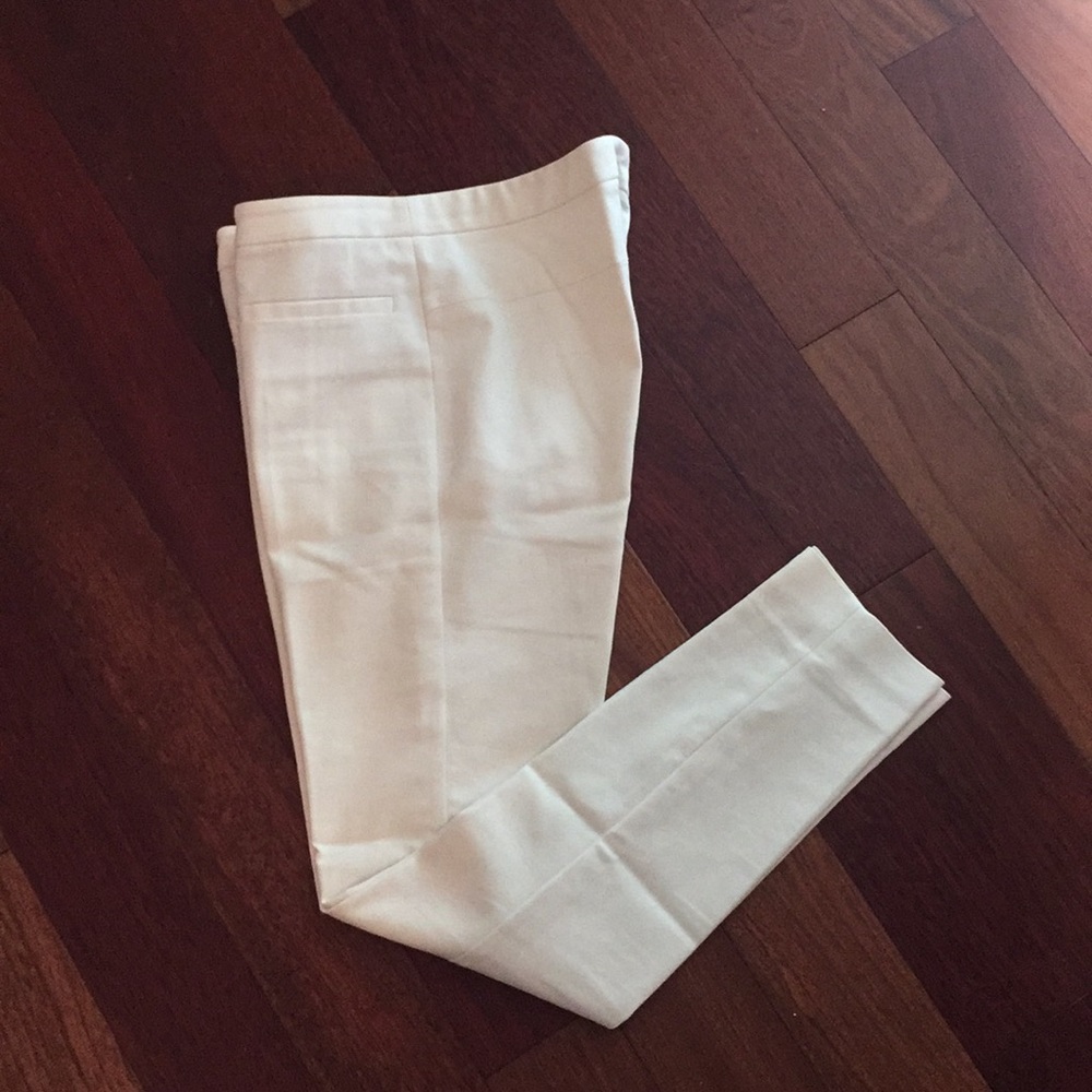 Zara women white dress pants